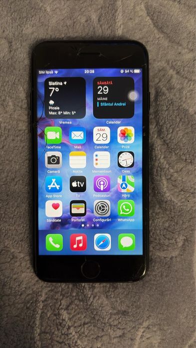 iPhone 7 – ecran spart,funcțional– 110