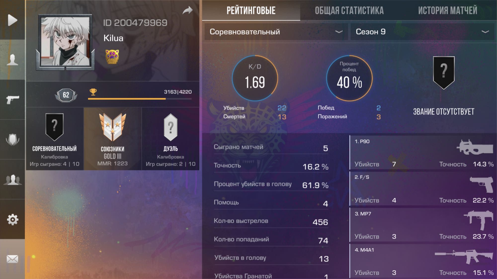 Standoff 2 аккаунт