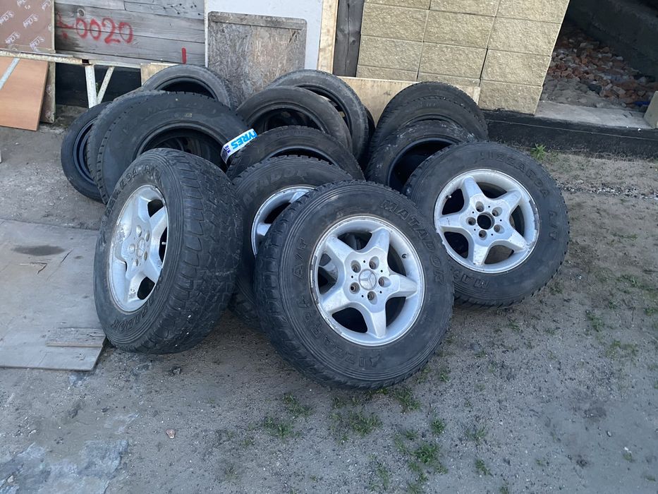 Продам диски с резиной с мерседес МЛ