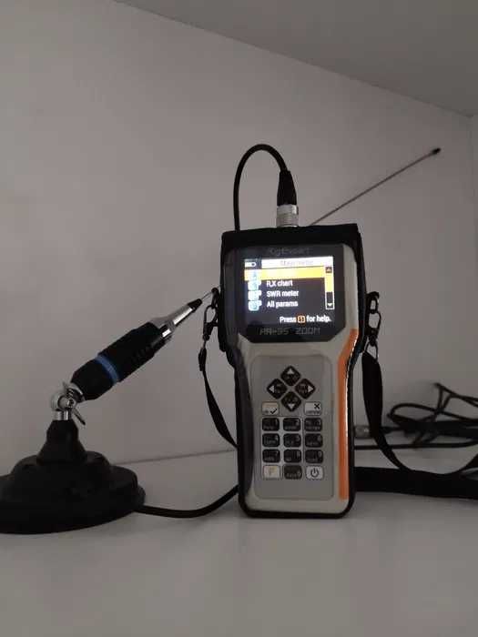 Acordare (Calibrare) antene statii radio CB cu aparat profesional
