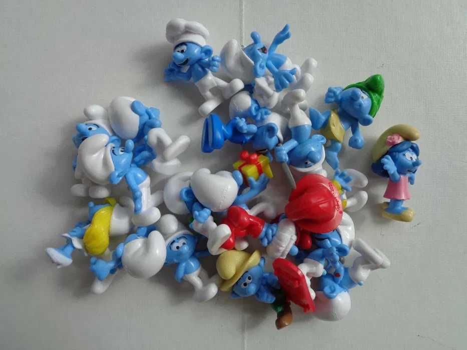 Strumfii Figurine - colectia Kaufland - set complet 20 buc