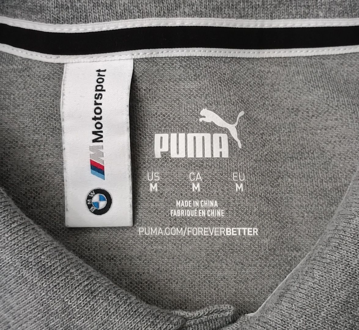 Puma BMW Motorsport оригинална тениска M Пума памук поло фланелка