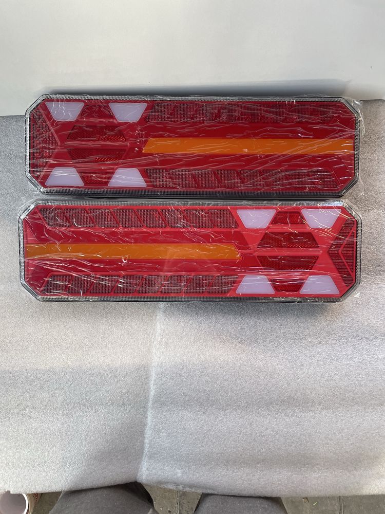 Lampi stoputi spate led, semnalizare dinamica, ceata, 12-36 v
