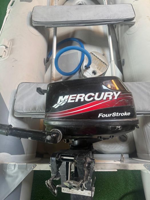 Barca Dinghy290 cu motor Mercuri 6 cp