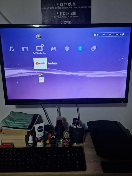 PlayStation 3 Super Slim – 500GB, stare impecabilă