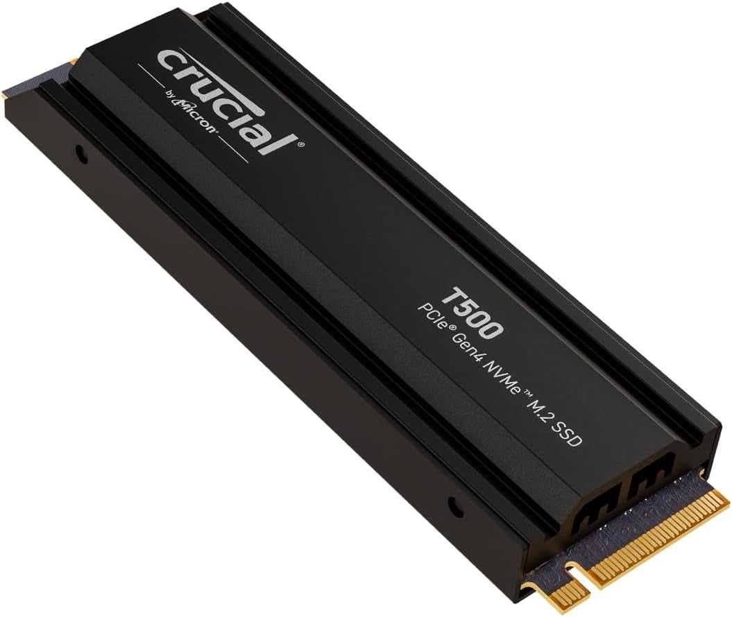 1TB Nvme SSD m.2 Crucial T500 Heatsink - gen4 7300/6800 mbs / вкл ДДС