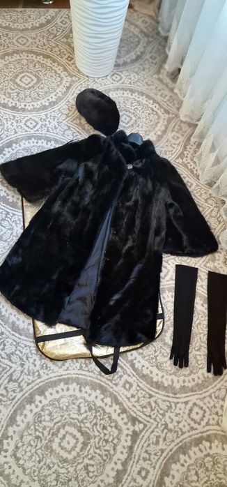 Черная шуба норковая размер 48