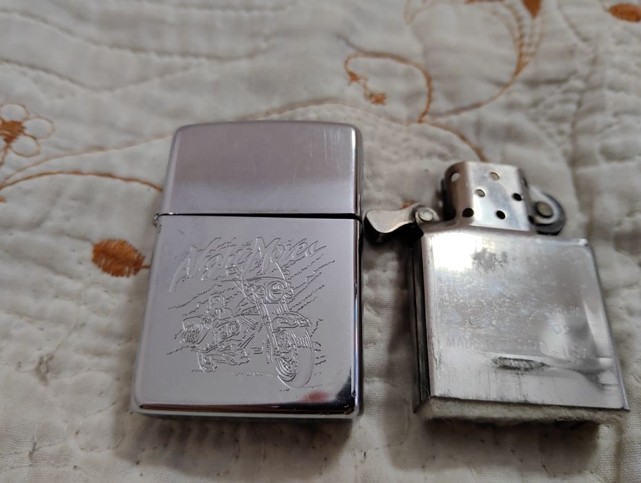 Bricheta Zippo Vintage Bikers