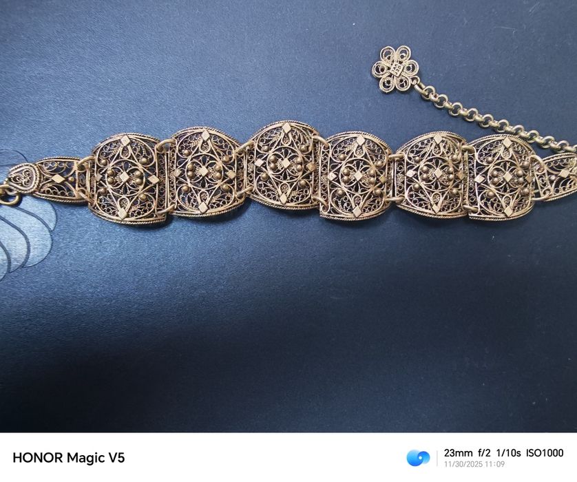 Brățară argint 34 gr filigran