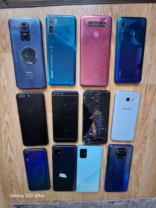 Lot telefoane pentru piese sau reparatie ecrane sparte
