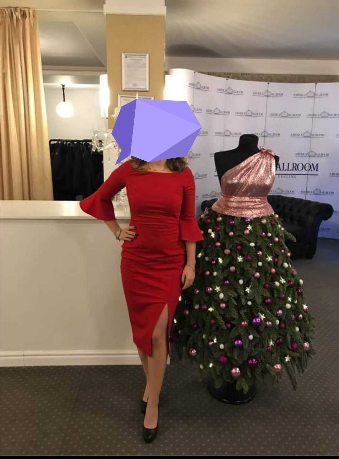 Rochie roșie Zara