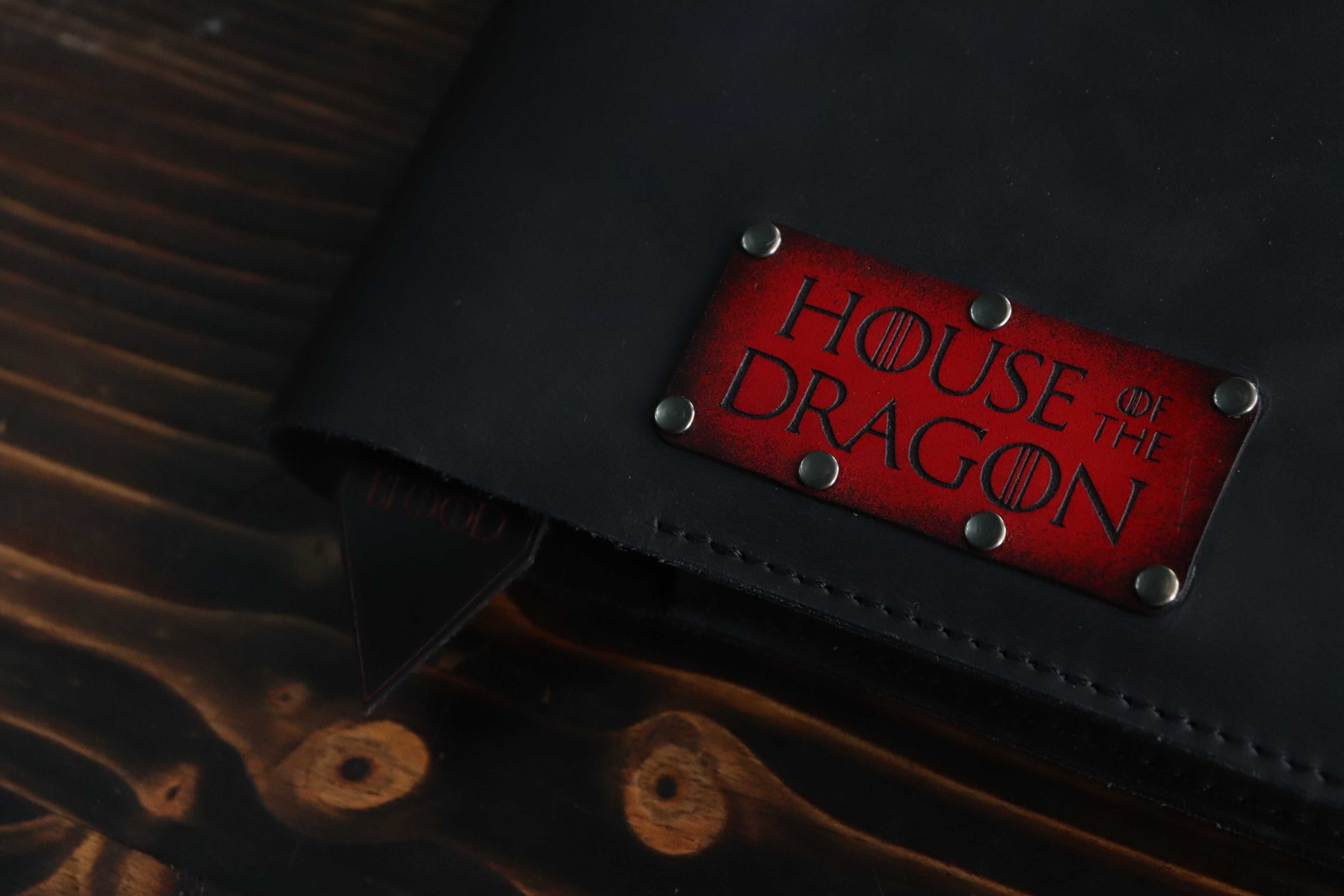 Agenda piele, house of the dragon, lucrat manual
