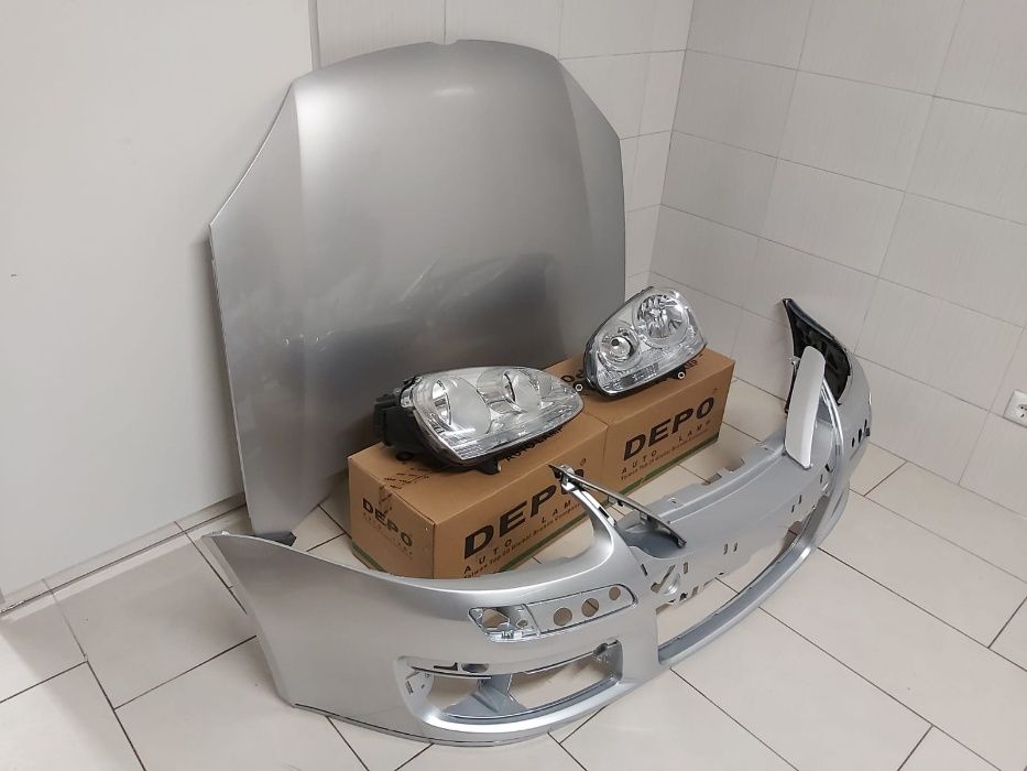 Fata Completa VW Golf 5 V GTi 2004-2008 LA7W Gri Capota+Bara+Far