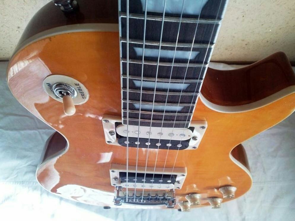 Гитара Rockson Les Paul Singlecut Amber