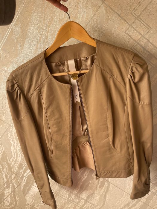 Кожа жакет для девушек