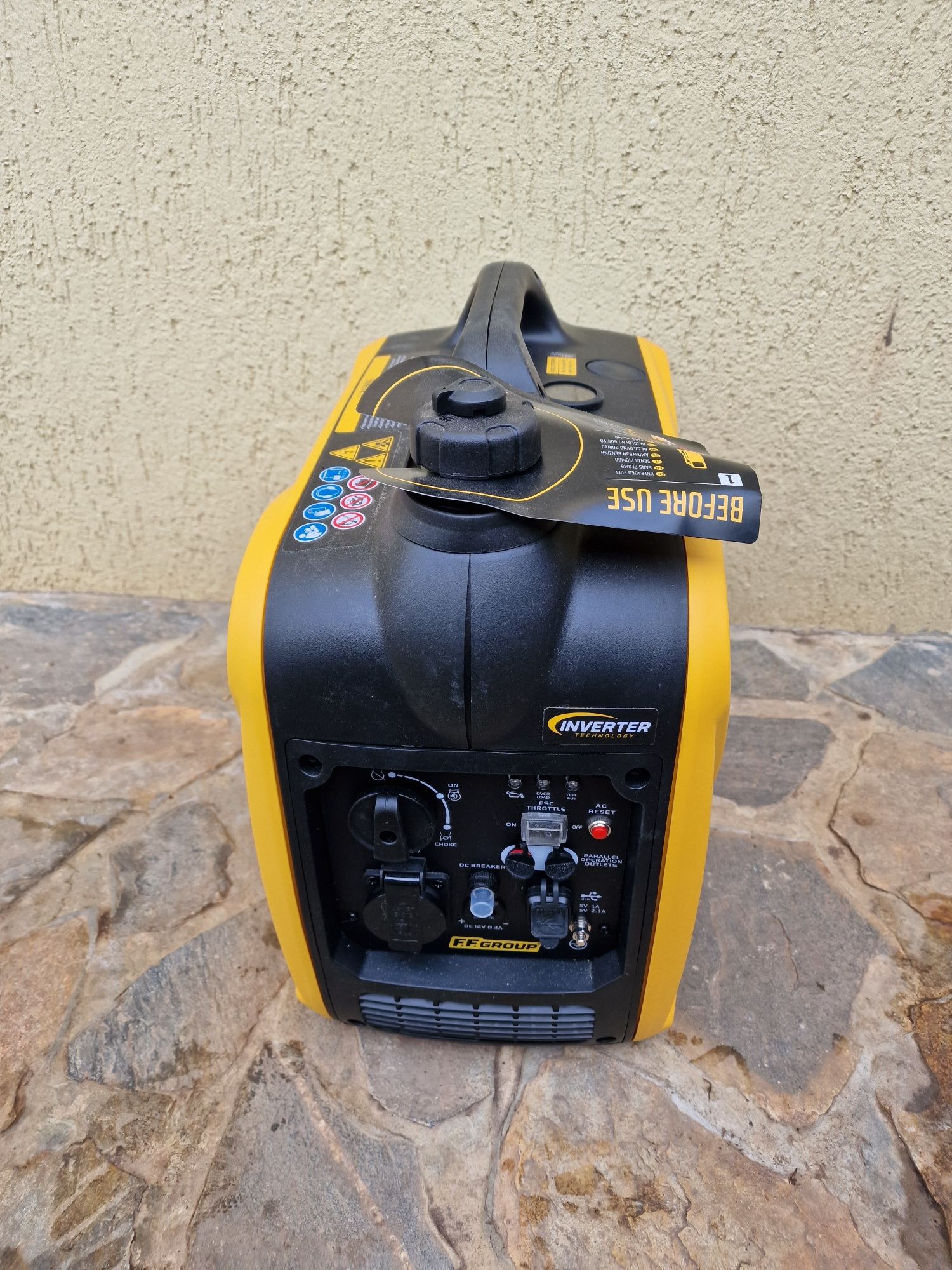 Invertor profesional Atlas copco 2000i kw(ocazie)