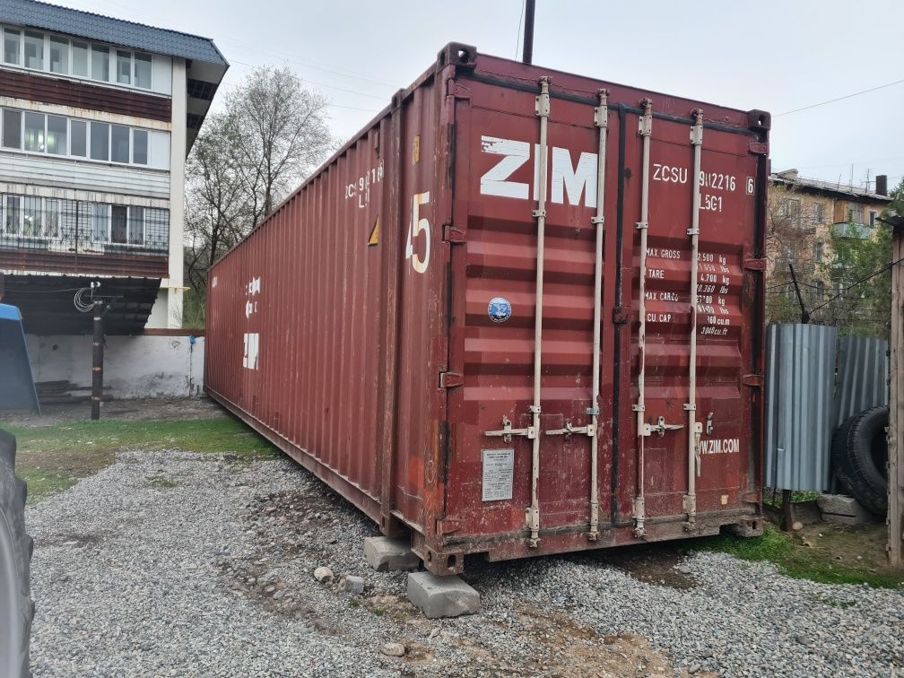 Сдам контейнер 45 футовый контейнер под склад  на автостоянке  во 2 ми