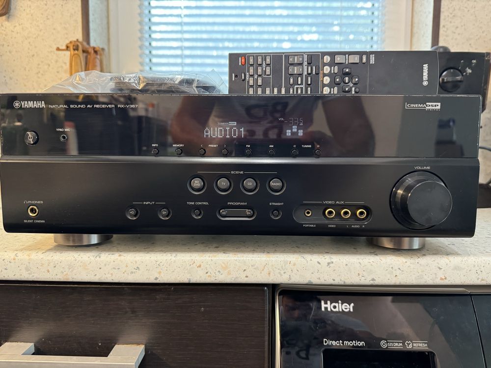 Като нова Yamaha RX-V367 Комплект