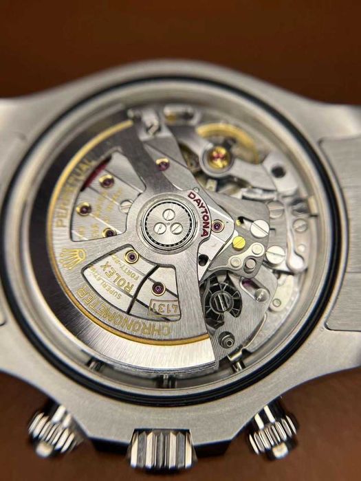 Rolex Daytona 4131 silver / black dial