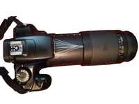 Canon EOS 1100D, DSLR  12.2MP + Ob Macro 70-300mm, geanta, incarcator