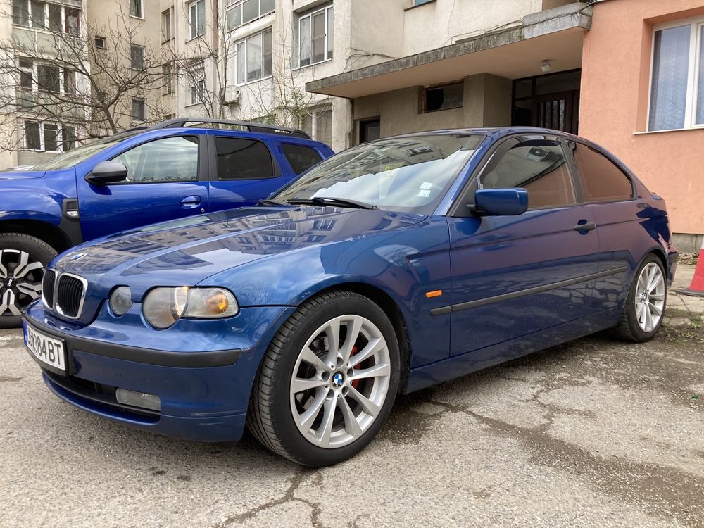 Обслужена на 20.03.2025г. !!! BMW 1,8i E46 compact реални километри