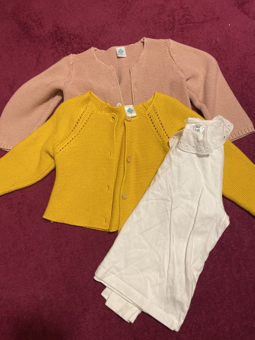 Lot jerseu cu bluzita nr 86-92