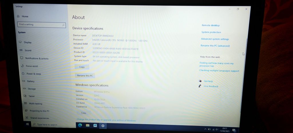 Vând laptop Asus A540S