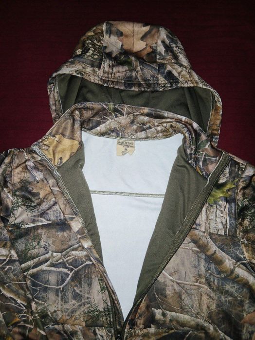 Из США, камуфляжная толстовка с капюшоном,бренда RED HEARD.