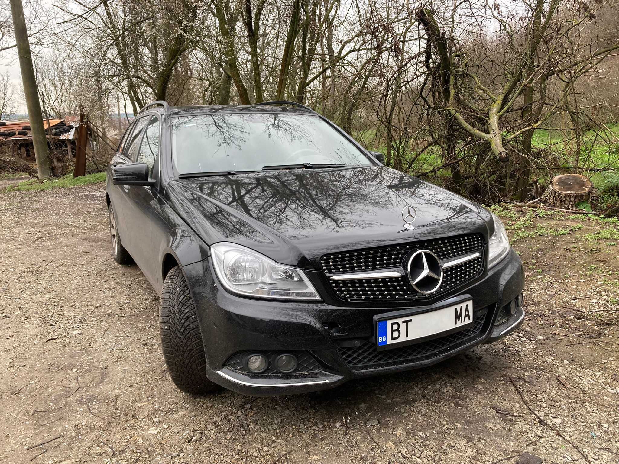 AMG решетка за Mercedes W204 C-class 2007-2014 маска
