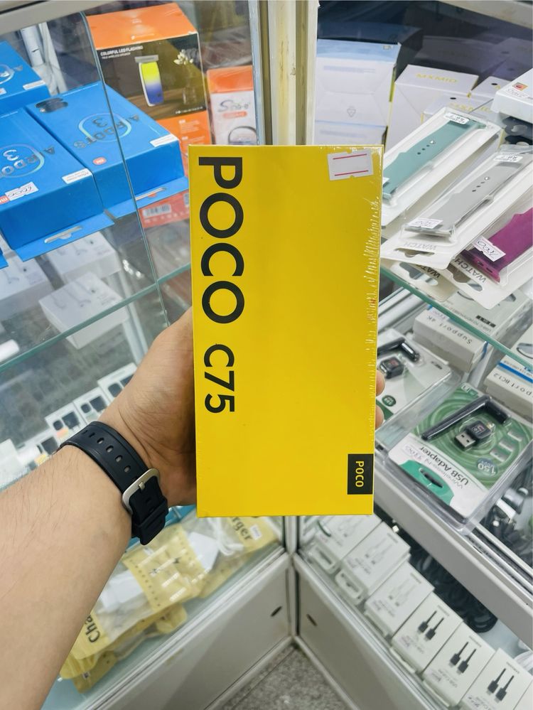 Новый запакованый Poco C75 8/256