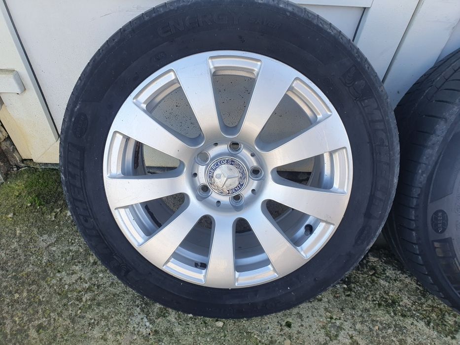 Jante aliaj 16 Mercedes C Klasse ,E Klasse , 5x112 ,anvelope 205 55 16