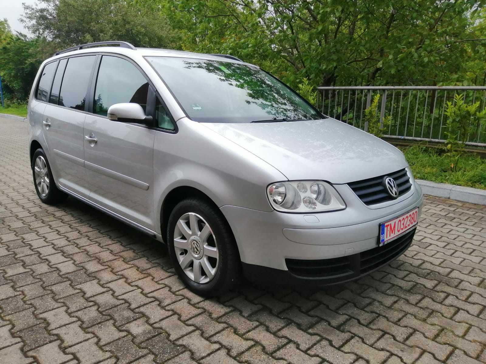 VW Touran 1.6 Benzina 116 Cp 2007 cu 7 Locuri