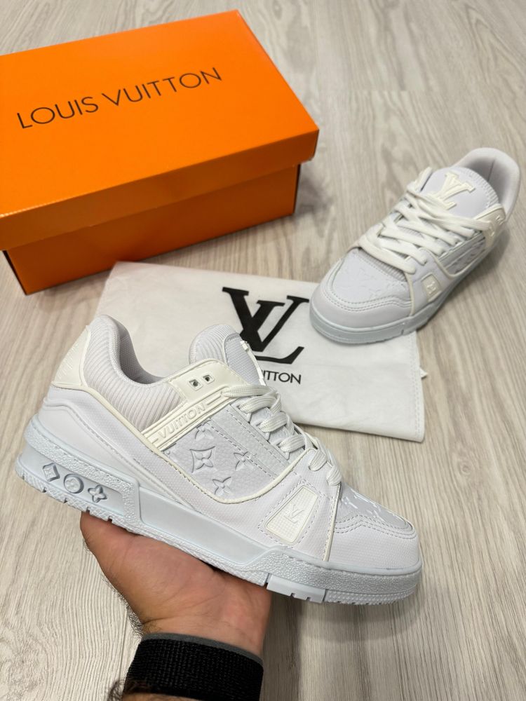 Louis Vuitton Monogram trainers full white PREMIUM