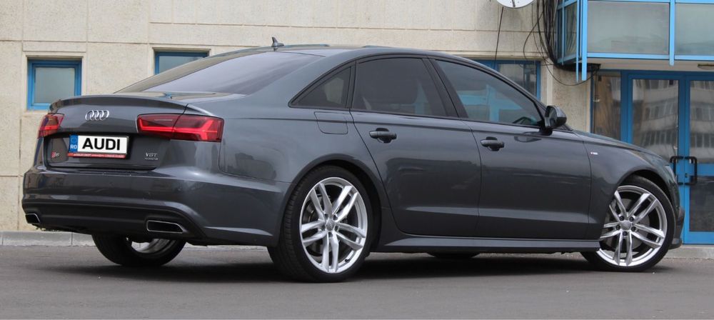 Audi A6 S-Line 3.0 Bi-Turbo Quattro 320CP, Matrix, 2017