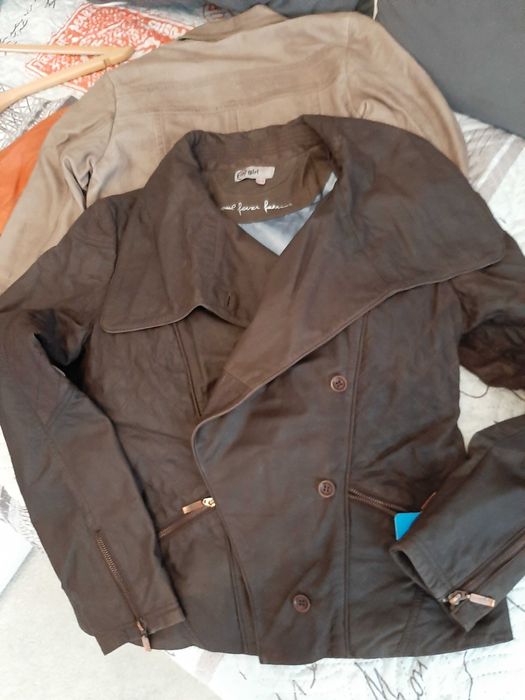 Женско кожено яке с естествена кожа