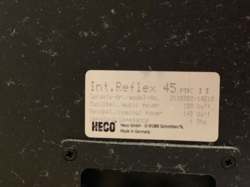 Boxe Heco Interior Reflex 45MK2