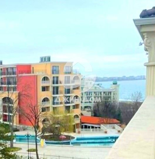 Едностаен апартамент с ЧАСТИЧНА ГЛЕДКА МОРЕ в к-с Флора Бийч, Поморие