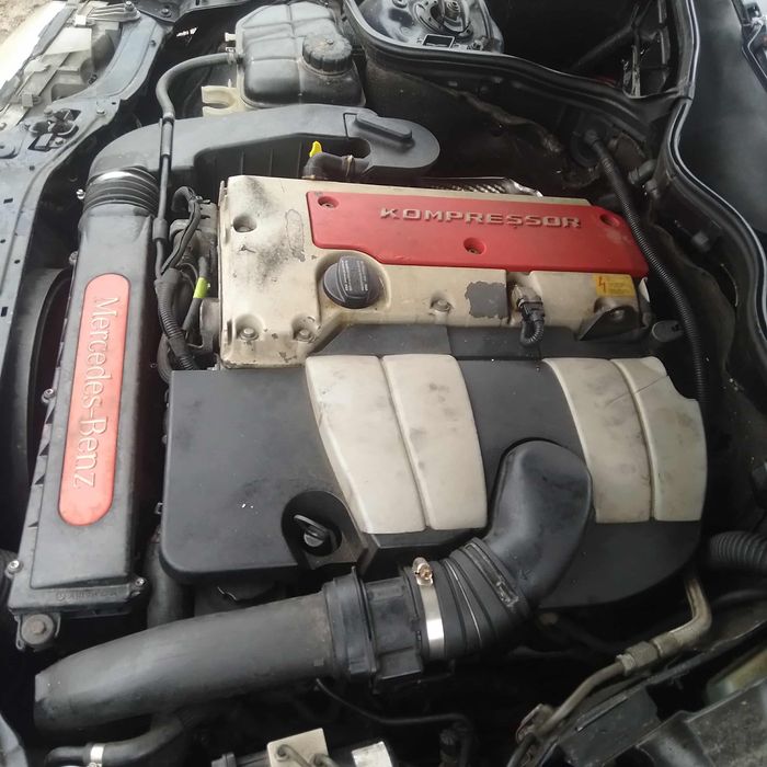Mercedes w203 2.0 компресор 163 кс. на части
