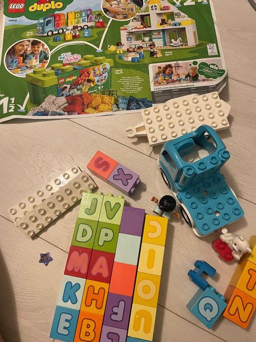 Jocuri LEGO DUPLO Trenul cu numere,Camion litere,Frozen