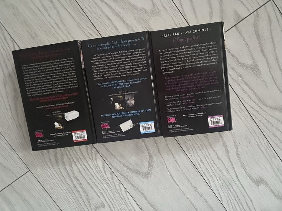 Seria completa Chimie perfecta Simone Elkeles