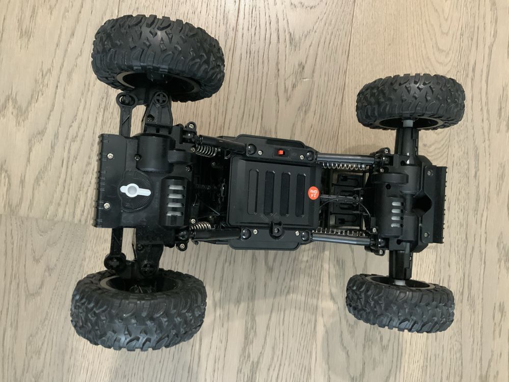 Masina cu RC Off Road Crawler- Where the trail ends (negru 1:14)