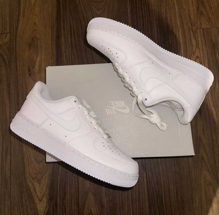 %BLACK FRIDAY% Nike Airforce 1 Low White Ediție Limtată-Verificare