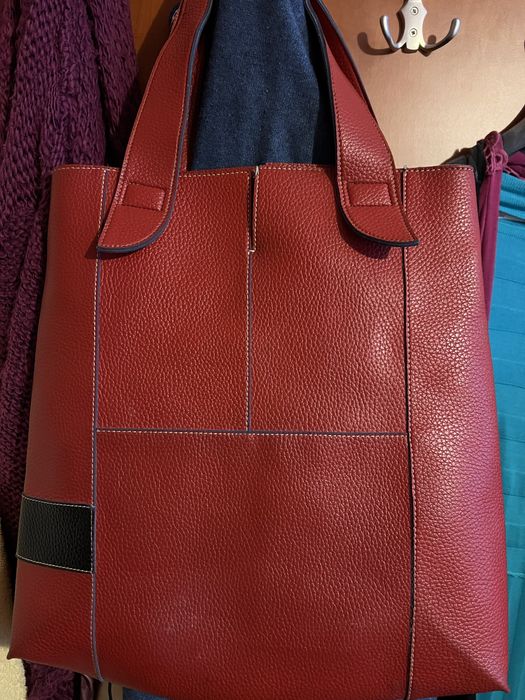 Дамска чанта естествена кожа Tod’s