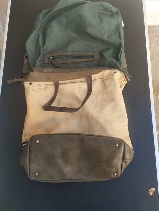 Винтидж Платнена чанта за рамо ( унисекс )