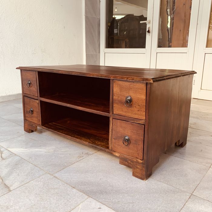 Махагонов тв шкаф от 60-те