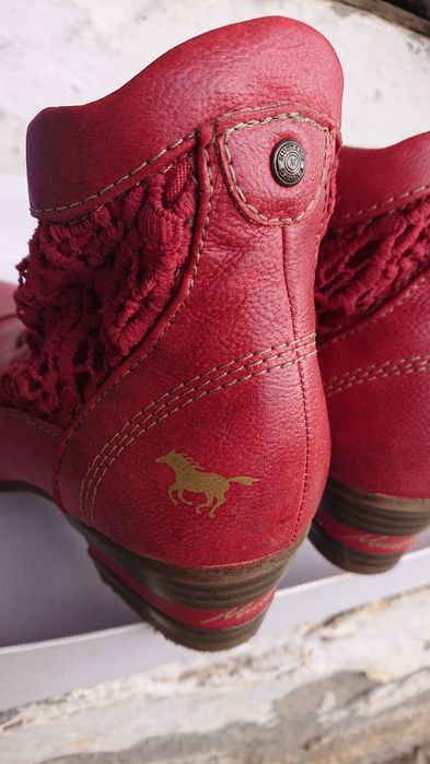 Ghete Mustang 36 piele naturală