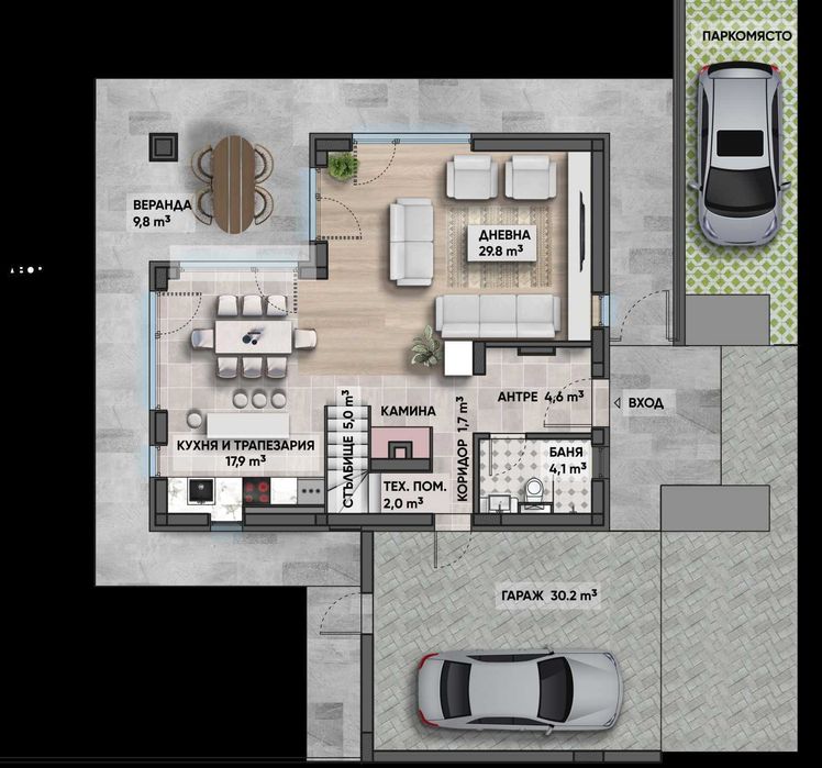 Продава се Къща в с. Близнаци, Област Варна - 215 кв.м за 1360 €/кв.м - Снимка #1