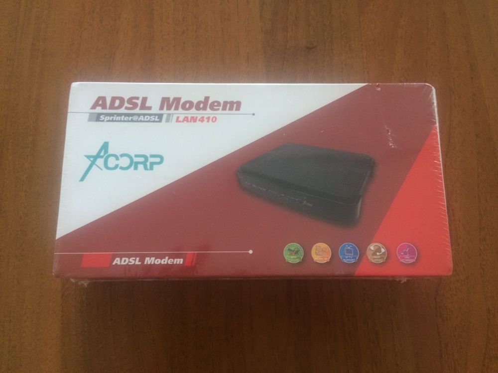 Adsl модем проводной