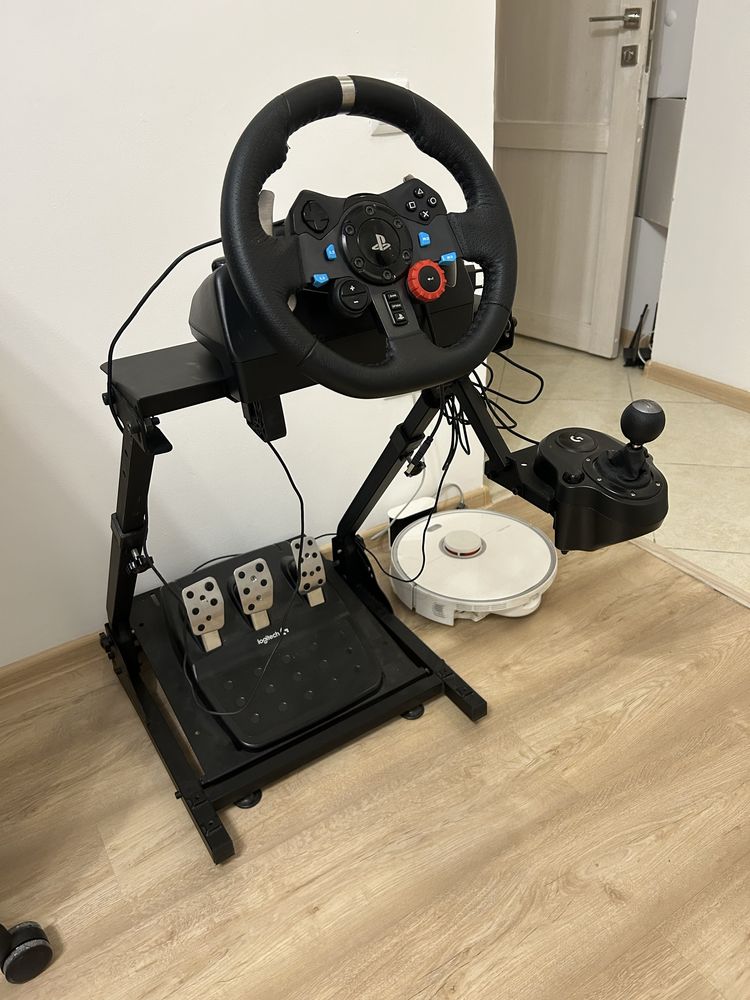 Logitech G29 + Shifter, подставка, Игровой руль, контроллер PS4 PS5 ПК