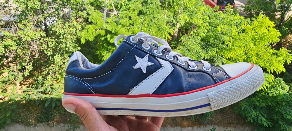 Tenesi Converse All Stars , albastri , marimea 42,piele naturala